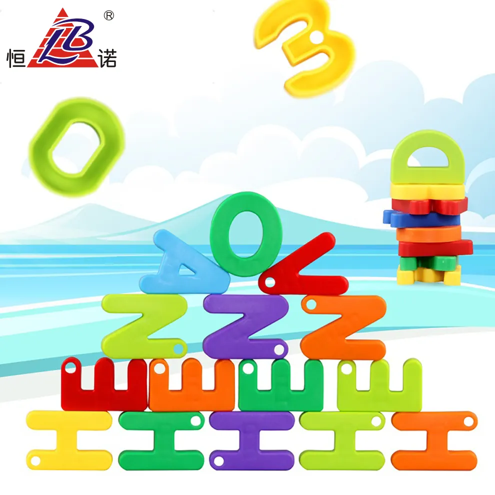 <span class=keywords><strong>DIY</strong></span> के लिए इकट्ठा प्लास्टिक वर्णमाला शैक्षिक खिलौने बिल्डिंग ब्लॉक बच्चे