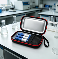 Boîte en plastique EVA, étui de rangement imperméable, biodégradable, étui de voyage, vente en gros, OEM, haute qualité, utilisation en laboratoire, cosmétique, laiterie