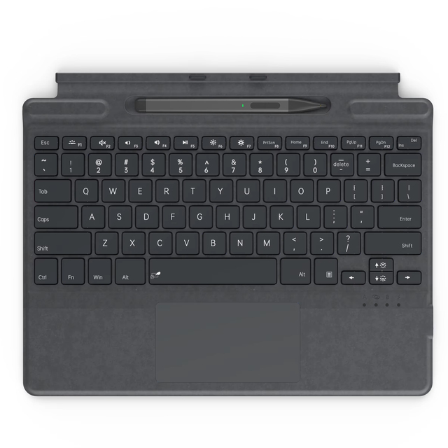 Uogic RGB Backlit for Bluetooth Wireless Surface Keyboard with Stylus Pen and Touchpad Split Design for Surface 8/9/X