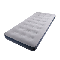 Lit d'air gonflable Sunshine Home à 24 bobines, lit d'air portable pour sol, lit d'air simple gonflable, matelas de camping en PVC, matelas d'air moderne pour l'extérieur
