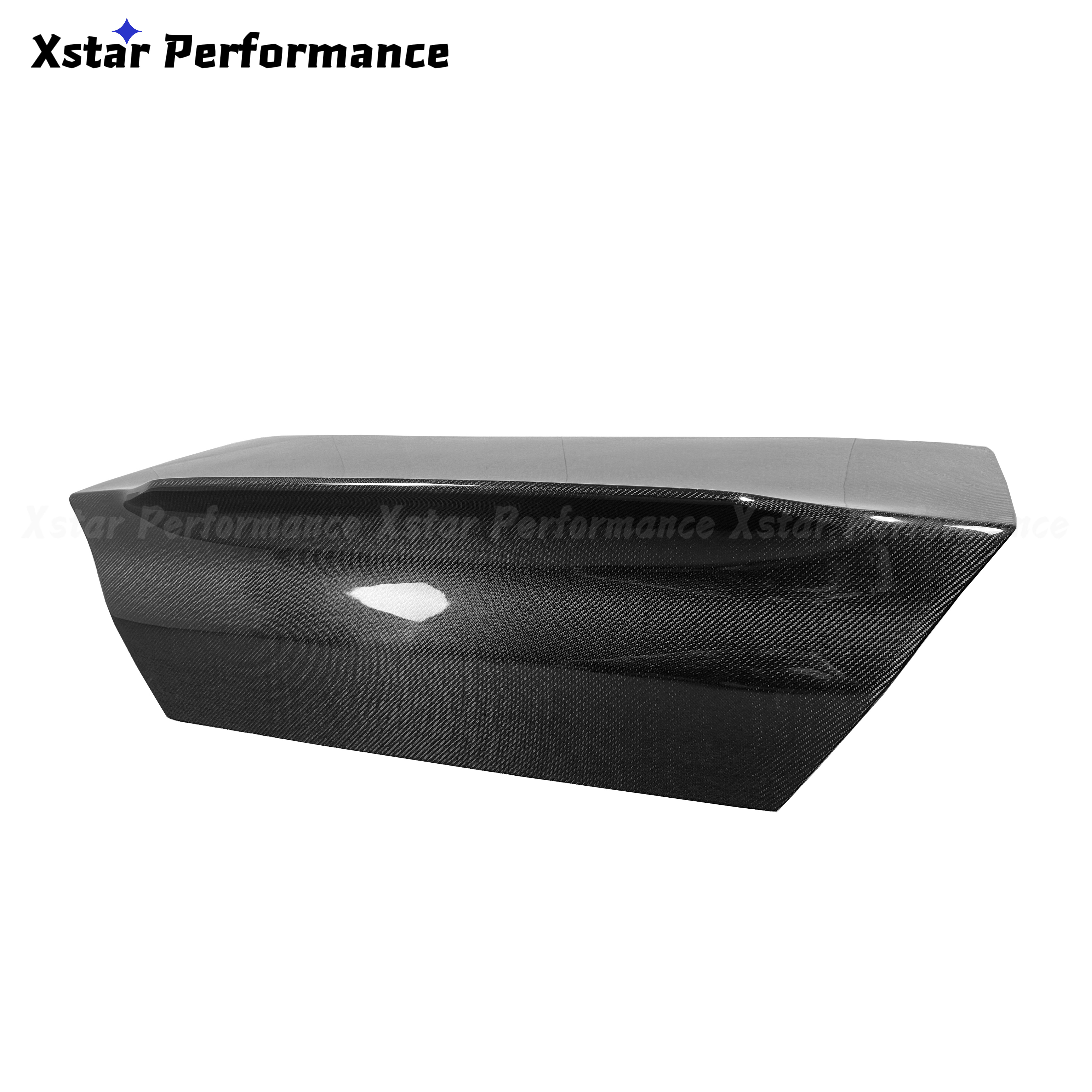 Do Luck Style Carbon Fiber Ducktail Trunk Lid Boot for Mitsubishi