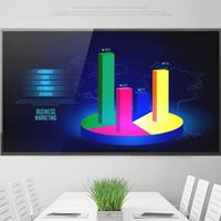 Televisor Inteligente para Hotel de 55 Pulgadas, Full HD 1080p, LED TFT de Alto Brillo, Sistema Android sin Marco, Suministro de Fábrica, Mejor Calidad