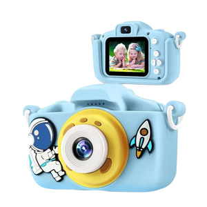 Máy ảnh trẻ em 16MP 120 °   Màn hình góc rộng 2 inch 720P HD, zoom 8X, 5 trò chơi, thẻ nhớ 32GB, máy nghe nhạc MP3, món quà sinh nhật tuyệt vời cho trẻ em - Product Image 1