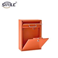 Boîte aux lettres intelligente CHNSMILE OEM grande, étanche et antivol en métal pour extérieur, style moderne, pour colis et lettres de jardin