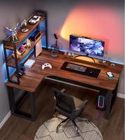 Pour la maison laboratoire réglable jeu et chaise Mini luxe bleu dessus Pc Table ordinateur bureau pour ordinateur à la maison avec tiroir