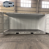 Nouveau conteneur à paroi ouverte de 20 pieds, certifié CSC, en acier Corten, taille personnalisée, High Cube, unité de transport et de stockage polyvalente