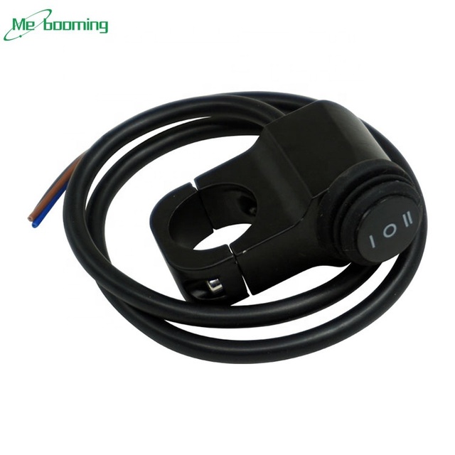 Motorcycle Motor Alloy Modified Switch Headlight Spot Lamp 2 Way Change Waterproof 2 in 1 Out Switch 3 Way General