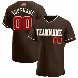 Maillot de baseball streetwear hip-hop brodé personnalisé pour hommes et femmes - Product Image 2