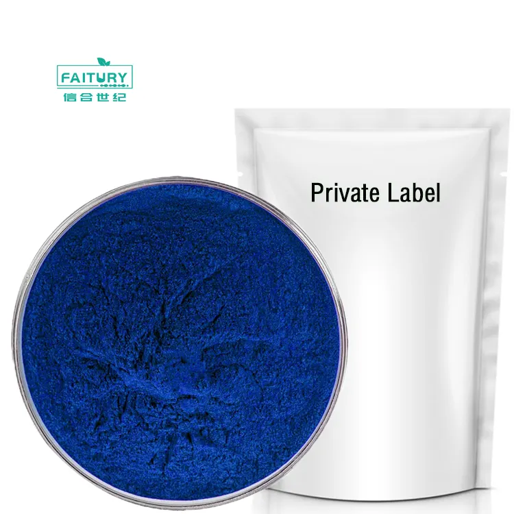 High Quality Hot Sale Blue Spirulina Extract Blue Pigment phycocyanin blue spirulina extract phycocyanin e25