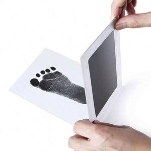 Print Ink Kit Pad Baby Handprint Footprint Safe Non-toxic <b>Mess</b>-<b>free</b> DIY Hand Footprint Easy Clean Pet Souvenir - Product Image 2