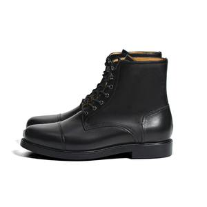 Botas Retro Estilo Británico Americana para Hombre, Modernas, Versátiles, con Cordones, Casuales, de Caña Alta, para Fiesta, con Diseño Arrugado, Ligeras y Transpirables - Product Image 5