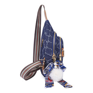 Borsa a Tracolla Hipster alla Moda con Tasca Interna per Cellulare e Tasca con Cerniera - Product Image 3