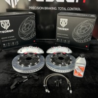Kit de freinage avant de course à 6 pistons TEDEEP, étrier de frein et disque de frein, kit de freinage de grande performance pour BMW F21 F30 340i E60 M5 Honda Audi Q50 S3 S5 8L