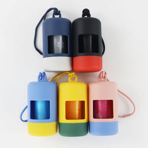 Conjunto de Collar y correa para perro de lujo, Collar ecológico de PVC a prueba de agua para perros con bolsa de caca - Product Image 6