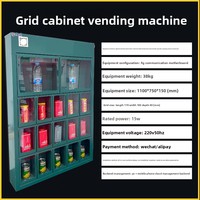 Distributeur automatique de petites casiers commerciaux pour salons de thé, écran tactile, affichage LED vert, armoire de distribution automatique personnalisable