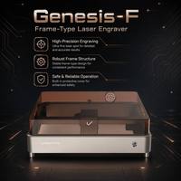 Máquina de Grabado y Corte Láser de Escritorio 20W 400x380mm, Enfoque Automático, Graba Cuero/Goma/Piedra/Vidrio, para Taller en Casa