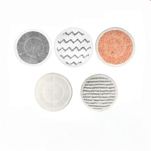 Paños de limpieza de microfibra 3897A, redondos, reutilizables, para limpieza de suelos con mopa a vapor, 51-100 metros cuadrados - Product Image 1