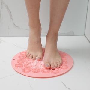 Nuevo cepillo de baño de masaje de espalda de silicona para personas perezosas, ventosa para frotar la espalda, cepillo de ducha para pies, depurador para limpiar el cuerpo, cepillo para ducha - Product Image 6
