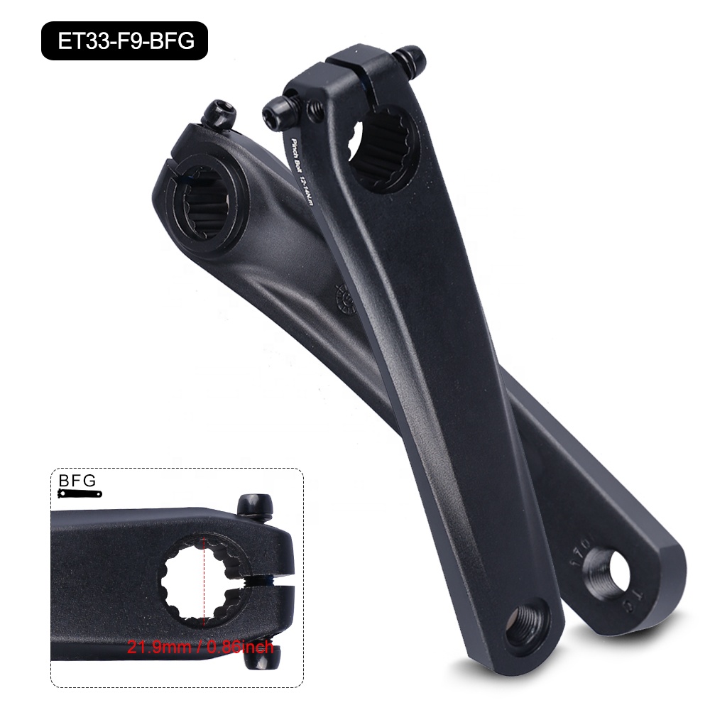 Набор кривошипов для велосипеда bafang, середина привода, комплект мотора для электрического велосипеда, рукоятка, набор запасных частей, аксессуары для ebike