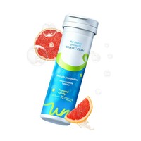 Tabletas de Microburbujas Probióticas Kouxiang, Sabor a Pomelo, Aliento Fresco, Halitosis Bucal de Larga Duración, 1 g, 21 Unidades, 12 Meses de Caducidad