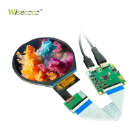 Wisecoco jam tangan pintar Panel LCD resolusi 3.4*800 bulat IPS 800 inci layar tampilan modul TFT Lcd melingkar