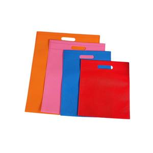 環境にやさしい再利用可能なショッピングバッグ不織布トートバッグ高品質のカスタマイズされたダイカット不織布バッグ - Product Image 3