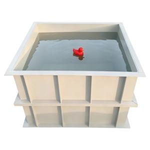 Réservoir en plastique PP vierge 100% personnalisé, résistant aux fuites, durable, <span class=keywords><strong>pour</strong></span> <span class=keywords><strong>bassin</strong></span> à koïs extérieur et stockage industriel, <span class=keywords><strong>pour</strong></span> l'aquaculture et l'utilisation chimique - Product Image 2