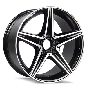 <span class=keywords><strong>Jantes</strong></span> de voiture YQ de haute qualité, 18 <span class=keywords><strong>pouces</strong></span>, 5X112, cinq branches, en alliage d'aluminium, pour <span class=keywords><strong>Mercedes</strong></span> Classe C <span class=keywords><strong>AMG</strong></span>, <span class=keywords><strong>jantes</strong></span> de voiture de 18 <span class=keywords><strong>pouces</strong></span> - Product Image 1