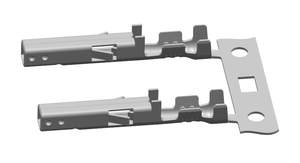 ตัวเรือนขั้วต่อ Mini-Fit <span class=keywords><strong>BMI</strong></span> ระยะห่างระหว่างขั้ว 4.20 มม. แบบสองแถวพร้อมหูยึดแผง 42474 42475 ตัวเชื่อมต่อแบบสายต่อสาย - Product Image 4