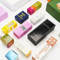 Boîtes en papier brillant à lèvres imprimées personnalisées de haute qualité Boîte de bouteille de parfum Emballage de boîte de papier de maquillage cosmétique de soins de la peau avec logo