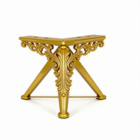 Pieds de meubles sur mesure en acier inoxydable usinés CNC avec électroérosion à fil, sans MOQ, pour canapé, chaise, armoire, table à manger
