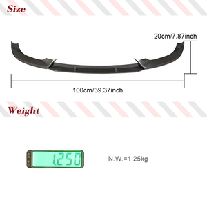 <span class=keywords><strong>Prix</strong></span> d'usine 3 pièces Kit carrosserie en fibre de carbone pour pare-chocs avant, lèvre avant et séparateurs de pare-chocs pour <span class=keywords><strong>Audi</strong></span> A5 <span class=keywords><strong>S5</strong></span> B9 2017 2018 2019 - Product Image 3