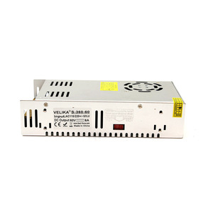 Alimentation à découpage Velika S-360-60 60V 6A 360W pour éclairages de surveillance et publicitaires - Product Image 1