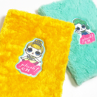 Bbsci — couverture dure A5 en peluche, pc portable de Promotion avec broderie, de haute qualité, offre spéciale