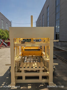 QTJ4-15a Tự Động Paver Đặt Gạch Làm Máy Nhà Máy Giá Cho Xây Dựng Bê Tông Rỗng Xi Măng Gạch Máy Móc Mexico - Product Image 6