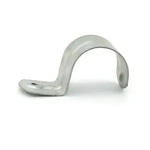 25mm Stainless Steel Half and Full Saddles Zinc Plate Saddle Pipe Clamps BL-205 Measured in Inches