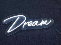 Enseigne néon LED PVC personnalisée par le fabricant, couleurs RVB, télécommande, étanche IP65, éclairage publicitaire, mariage, fête, anniversaire