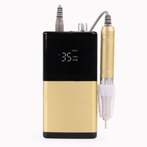 Professionnel Private Label Nail Salon Utilisation Pédicure Nouvelle Coque En Aluminium <span class=keywords><strong>65W</strong></span> DIY Nail Coreless Rechargeable Nail Drill Efile Sander - Product Image 5