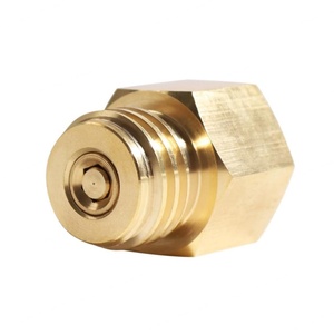 Adaptateur de conversion de gaz CO2 pour soda, filetage femelle Tr21-4 vers filetage mâle Tr21-3, sortie pour réservoir Cube, en cuivre doré, raccords OEM Zimakyfa - Product Image 3