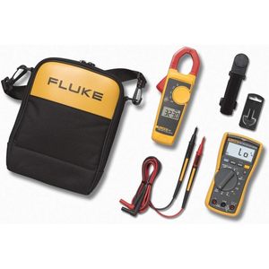 ชุดมัลติมิเตอร์และแคลมป์มิเตอร์ Fluke 117/323 พร้อมคลิปจระเข้ AC175 และปลอกหุ้มสายแบบยืดหยุ่นสำหรับการทดสอบทางไฟฟ้า - Product Image 2
