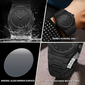 Reloj Deportivo Binbond para Hombre, Diseño Simple, Casual, Ultrafino, Versátil, con Calendario, Resistente al Agua, de Acero Inoxidable - Product Image 5