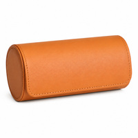 Boîte de rangement pour montres en PU, 1/2/3 emplacements, résistante à l'eau, durable, légère, portable, pour les voyages