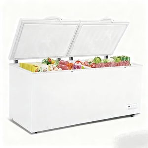 Commercial Horizontal Mini Electric <strong>Freezer</strong> Large 420L Capacity <strong>Chest</strong> for Household Hotel RV Outdoor Use for English Version <strong>Big</strong> - Product Image 5