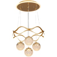 Restaurant-Kronleuchter Modern Minimalistisch LED Dreifarbig Dimmbar Esstischlampe Luxus Direkt vom Hersteller aus Zhongshan