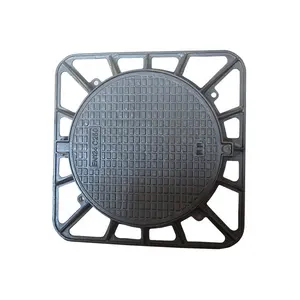 Jordan EN124 C250กันน้ำDuctile Cast Iron Di Square Manhole Cover 700x700