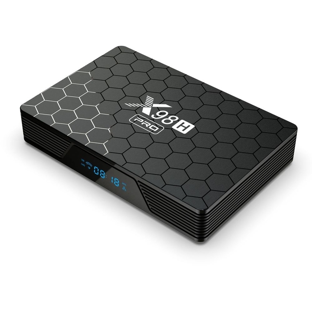 4K Ultra HD Octa Core Android 12 Media Player X98H Pro Allwinner H618 Smart Set Top Box Custom Logo OEM ODM Home Entertainment