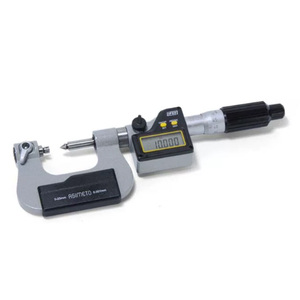 Micrómetro Digital Asimeto para Roscas de Diámetro Medio 0-25 mm, Juego de Calibradores Electrónicos de Diámetro Exterior, Modelo Chino 137-01-0 - Product Image 4