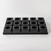 Plateau carré pour pots de fleurs Plateau pour pots de fleurs Plateau pour plantes en pot en plastique