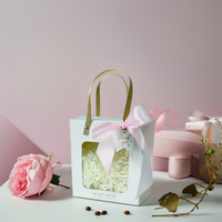 Boîtes d'emballage de faveur de mariage imprimées avec logo personnalisé Doublure en éponge élégantes boîtes à bijoux personnalisées pour mariages gaufrage