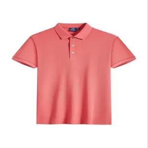 Hochwertiges 100 % Polyester Mode vielseitig Herren Sport schnell trocknendes Polo-Hemd